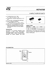 DataSheet HCF4078B pdf